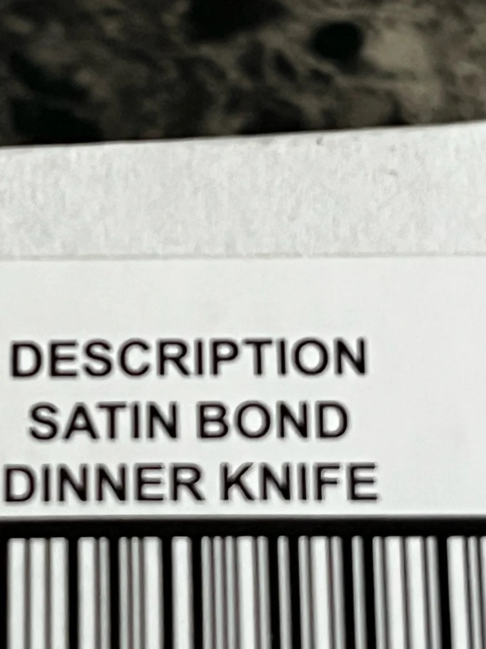 Oneida Satin Bond Dinner Knife Stainless Steel Premium Quality Set of 6